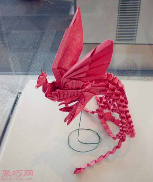 3D立体折纸火凤凰