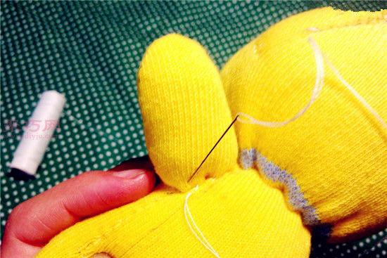 旧袜子制作布艺玩偶娃娃