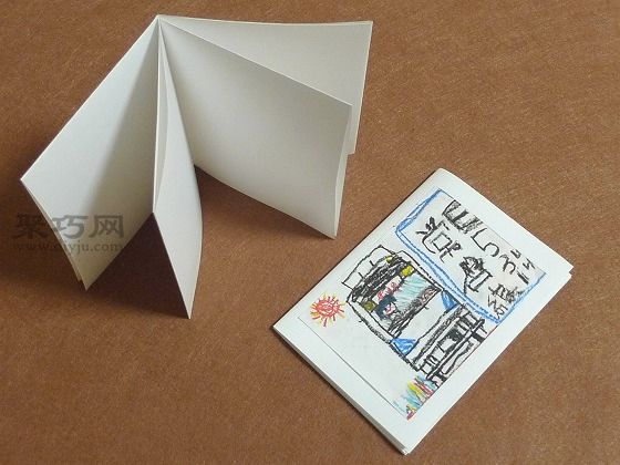 自己DIY个小笔记本 超级简单的折纸小册子图解教程