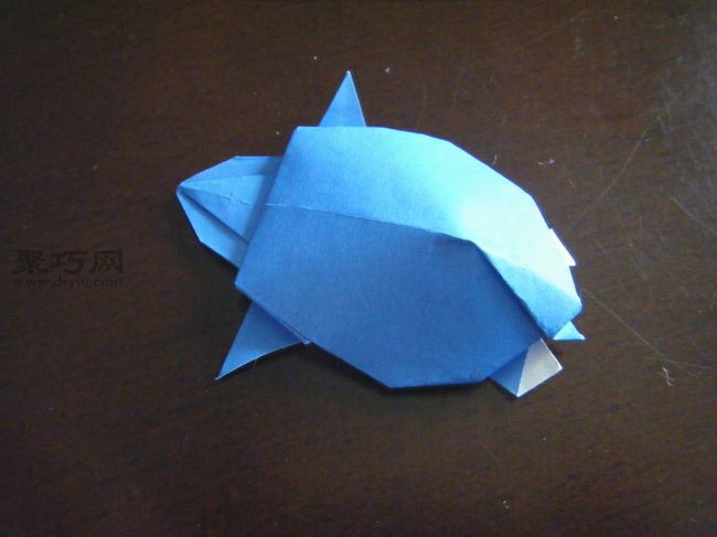 儿童小动物折纸教程 教你如何折叠3D乌龟
