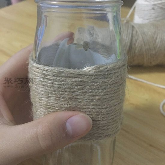 罐头瓶DIY小清新水培瓶 第4步