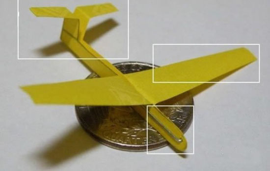 滑翔机的折法 简单折纸滑翔机的步骤图解