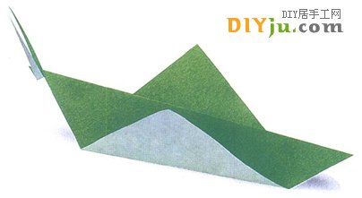 折纸蚂蚱图解教程 动物折纸教程系列