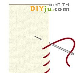 手缝基本针法：包边缝和扣眼缝