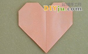 简单的心型折纸方法 快一起来折纸心