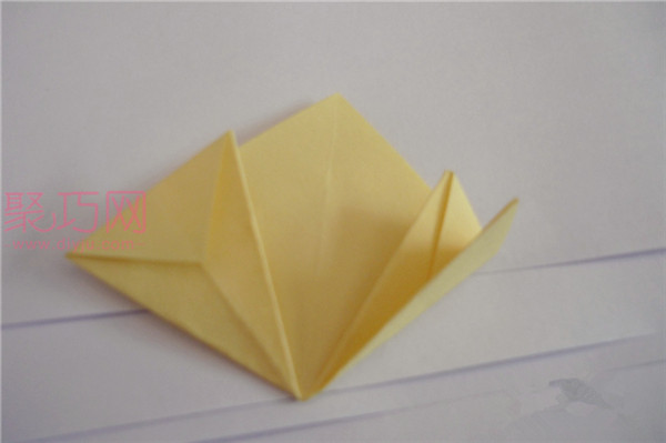 樱花折纸教程第7步