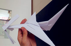 怎样折纸螺旋桨飞机 折纸飞机战斗机
