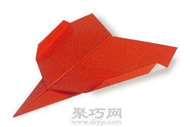 超酷幼儿折纸战斗机手工折纸教程
