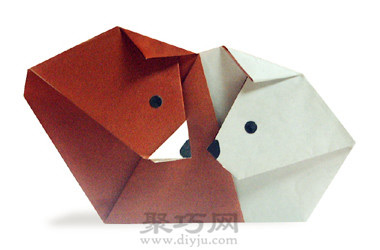 熊和北极熊简单手工折纸大全教程