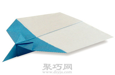 飞机折纸大全之滑翔纸飞机的折法