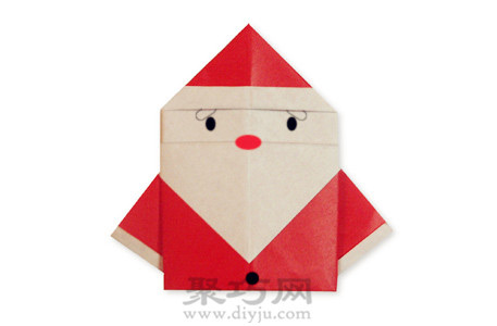 非常可爱的戴小红帽的小人折纸图解教程