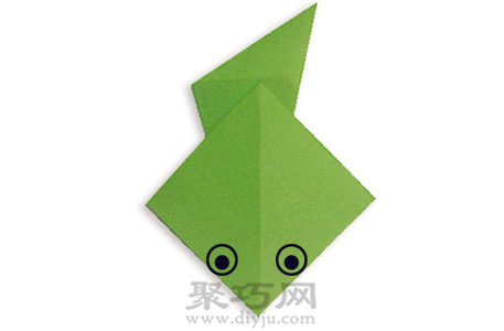 手工简单折纸青蛙折纸教程