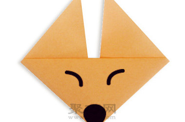 手工简单折纸狐狸图解教程