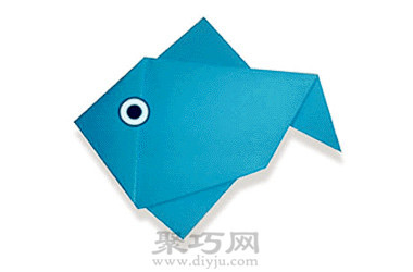 手工简单折纸鱼教程