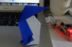 手工纸折小企鹅教程：教你怎么折企鹅