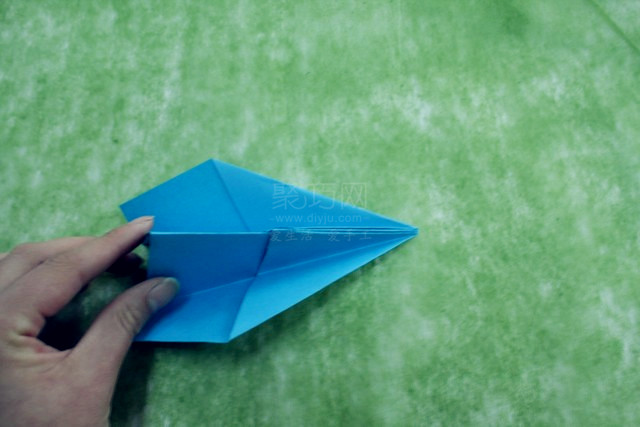 最简单折纸飞机图解