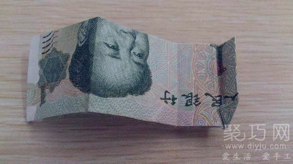 1元人民币折双心第6步