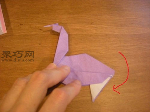 怎么折纸天鹅