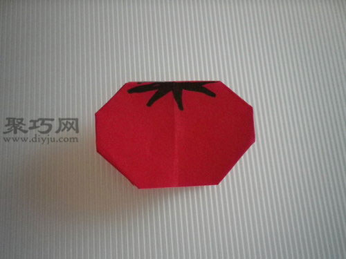 折平面纸西红柿鉴赏