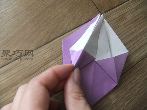 用纸折礼品盒的折法