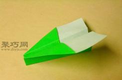 简单叠飞机的方法图解教程 非常适合初学折纸飞机