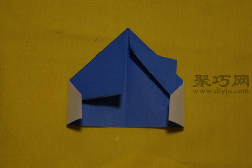 三角顶小房子折纸图解教程