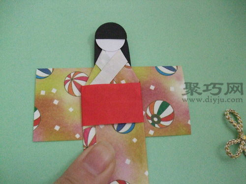 日本娃娃和服折纸2