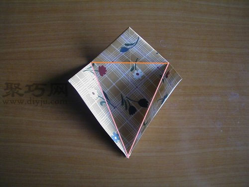 千纸鹤的折法第15步