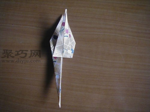 千纸鹤的折法第30步