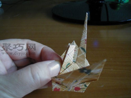 千纸鹤的折法第40步