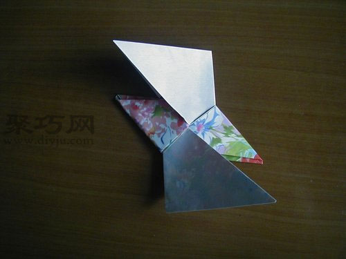 手工折纸飞镖的折法图解