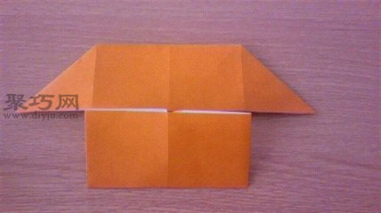 超简单折纸房子