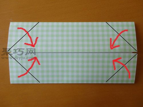 简单折纸船步骤图解3