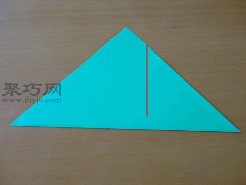 长尾鸟折纸图2-1