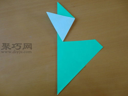 可以放在手上的鸟折纸图3-3