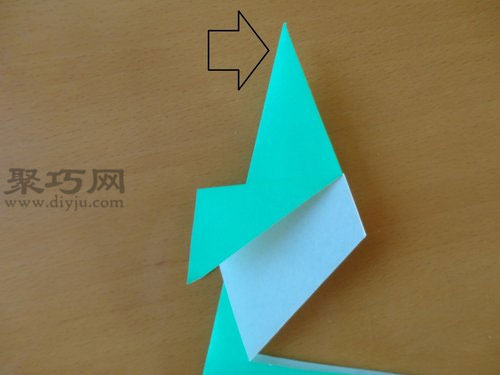 长尾鸟折纸教程图6-1