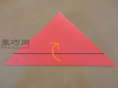 简单折纸金鱼步骤2