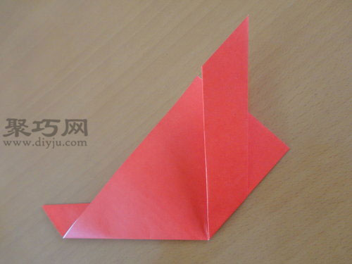 折纸鱼步骤2