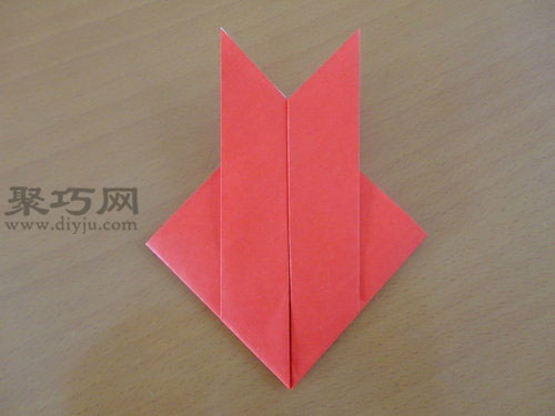 折纸鱼步骤3