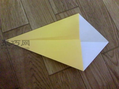 唯美筷子托折纸 天鹅形状筷子架的折纸方法