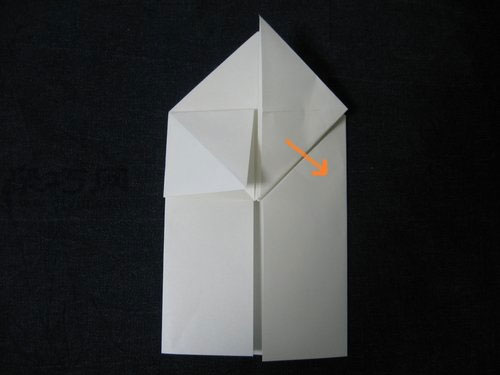 长方形纸折立体桃子折纸方案图3