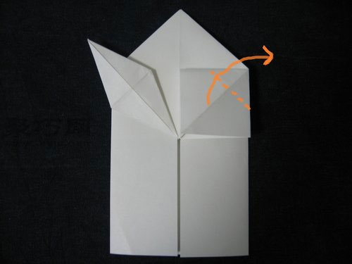 长方形纸折立体桃子折纸方案图4