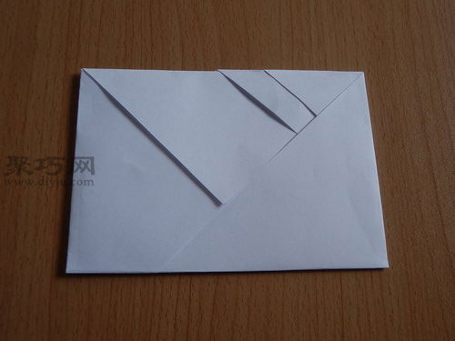 长方形笔友信封的折法 如何用a4纸折信封
