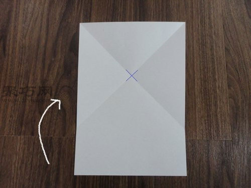 纸折蝴蝶结图解教程 蝴蝶结的折法