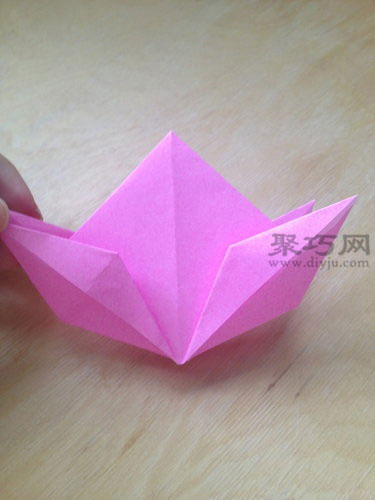 折纸立体寿桃图
