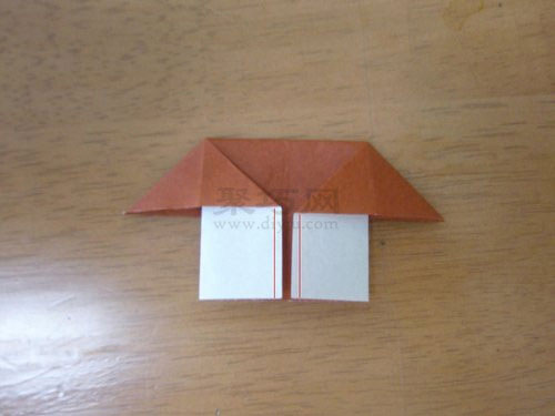 手工折纸房子图解